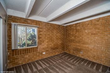 Exposed brick walls